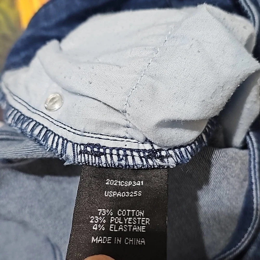 Universal‎ Standard Denim Shorts Size 6 - Picture 3 of 4